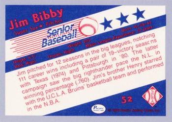 1990 Pacific Senior League - Glossy #52 Jim Bibby Back