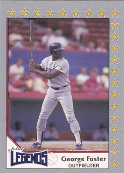 1990 Pacific Senior League - Glossy #114 George Foster Front