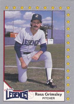 1990 Pacific Senior League - Glossy #117 Ross Grimsley Front
