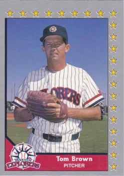 1990 Pacific Senior League - Glossy #139 Tom Brown Front