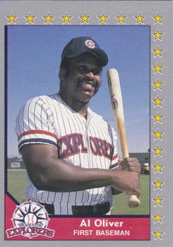 1990 Pacific Senior League - Glossy #142 Al Oliver Front