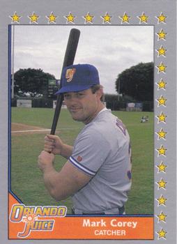 1990 Pacific Senior League - Glossy #195 Mark Corey Front