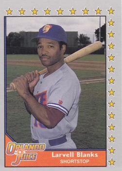 1990 Pacific Senior League - Glossy #206 Larvell Blanks Front