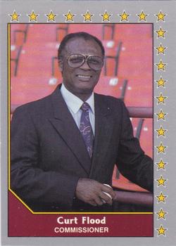 1990 Pacific Senior League - Glossy #220 Curt Flood Front