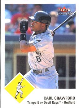 2003 Fleer Tradition #107 Carl Crawford Front