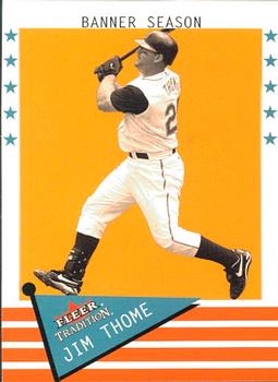 2003 Fleer Tradition #470 Jim Thome Front