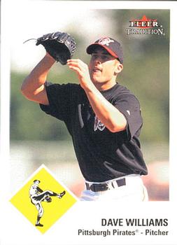 2003 Fleer Tradition #58 Dave Williams Front