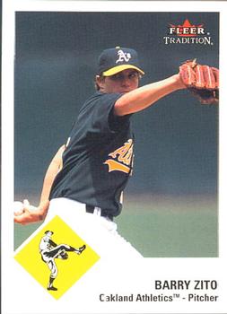 2003 Fleer Tradition #63 Barry Zito Front