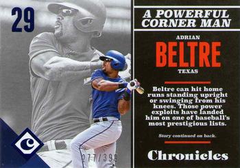 2017 Panini Chronicles - Blue #25 Adrian Beltre Front