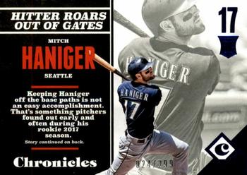 2017 Panini Chronicles - Blue #114 Mitch Haniger Front