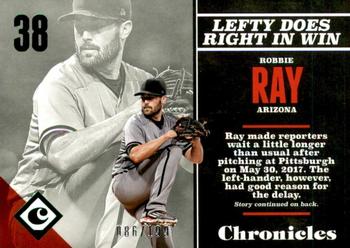 2017 Panini Chronicles - Green #2 Robbie Ray Front