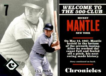 2017 Panini Chronicles - Green #7 Mickey Mantle Front