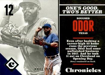2017 Panini Chronicles - Green #36 Rougned Odor Front