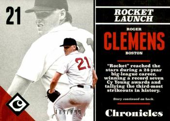 2017 Panini Chronicles - Green #76 Roger Clemens Front
