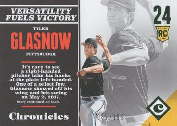 2017 Panini Chronicles - Green #118 Tyler Glasnow Front