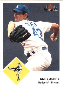 2003 Fleer Tradition Update #U57 Andy Ashby Front