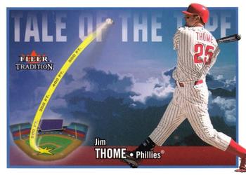 2003 Fleer Tradition Update #U280 Jim Thome Front
