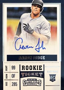 2017 Panini Chronicles - Contenders Rookie Ticket #49 Aaron Judge Front