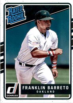 2017 Panini Chronicles - Donruss Rated Rookies #211 Franklin Barreto Front