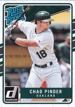 2017 Panini Chronicles - Donruss Rated Rookies #214 Chad Pinder Front