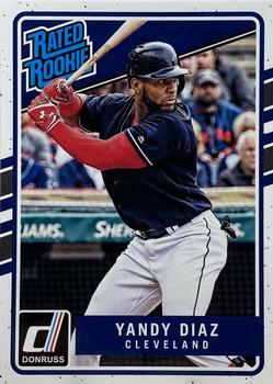 2017 Panini Chronicles - Donruss Rated Rookies #216 Yandy Diaz Front