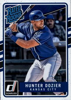 2017 Panini Chronicles - Donruss Rated Rookies #229 Hunter Dozier Front