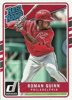 2017 Panini Chronicles - Donruss Rated Rookies #239 Roman Quinn Front