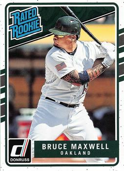 2017 Panini Chronicles - Donruss Rated Rookies #243 Bruce Maxwell Front