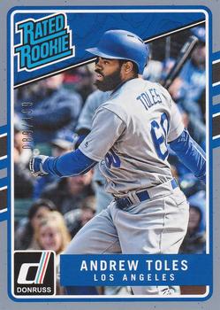 2017 Panini Chronicles - Donruss Rated Rookies Gray Border #213 Andrew Toles Front