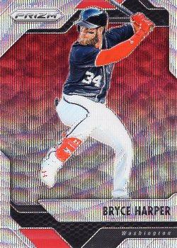 2017 Panini Chronicles - Prizm Blue Wave #28 Bryce Harper Front