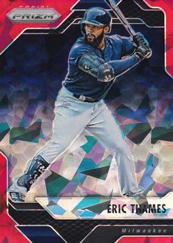 2017 Panini Chronicles - Prizm Red Crystals #29 Eric Thames Front