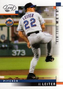 2003 Leaf #203 Al Leiter Front