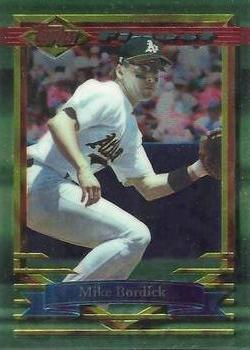 1994 Finest - Protector Samples #NNO Mike Bordick Front
