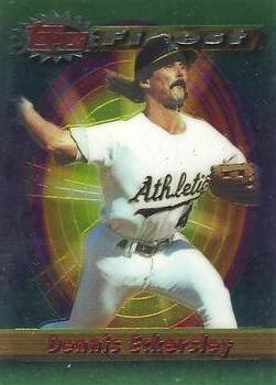 1994 Finest - Protector Samples #NNO Dennis Eckersley Front