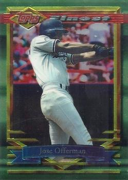 1994 Finest - Protector Samples #NNO Jose Offerman Front