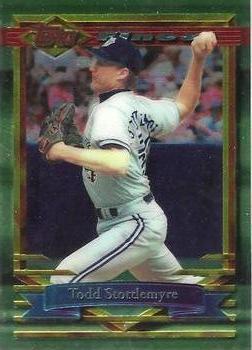 1994 Finest - Protector Samples #NNO Todd Stottlemyre Front