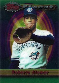 1994 Finest - Protector Samples #NNO Roberto Alomar Front