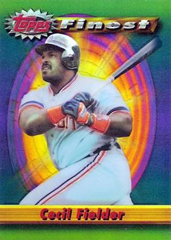 1994 Finest - Protector Samples #NNO Cecil Fielder Front