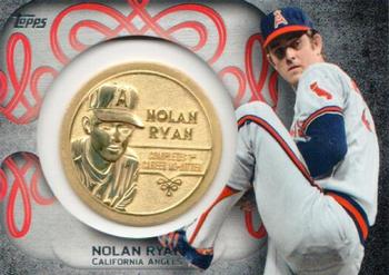 2015 Topps - Nolan Ryan Commemorative Medallions #RYAN-73 Nolan Ryan Front