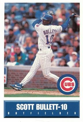1995 Gatorade Chicago Cubs #NNO Scott Bullett Front