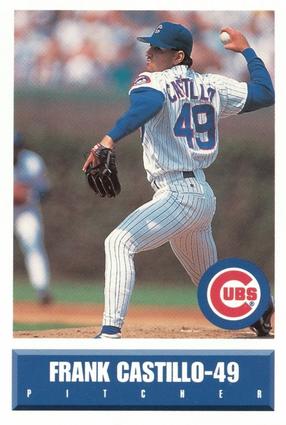 1995 Gatorade Chicago Cubs #NNO Frank Castillo Front