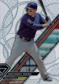 2017 Topps High Tek - Pattern 4A - Hexagons and Circles / 4B Spiral Dots #HT-ARI Anthony Rizzo Front