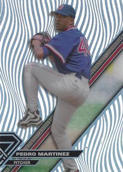 2017 Topps High Tek - Pattern 5A - Squiggles / Pattern 5B - Vertical Waves #HT-PM Pedro Martinez Front