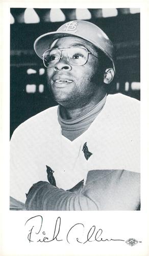 1970 St. Louis Cardinals Photocards #NNO Rich Allen Front