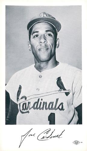 1970 St. Louis Cardinals Photocards #NNO Jose Cardenal Front