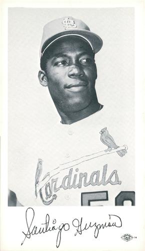 1970 St. Louis Cardinals Photocards #NNO Santiago Guzman Front
