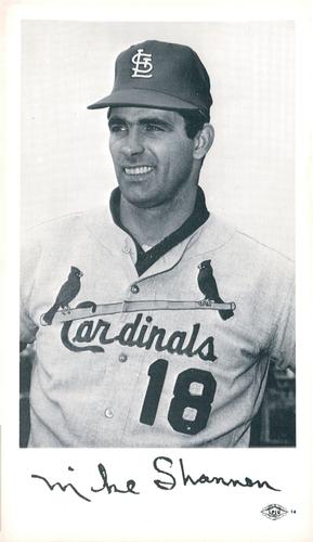1970 St. Louis Cardinals Photocards #NNO Mike Shannon Front