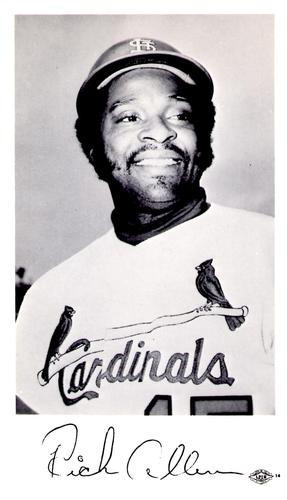 1970 St. Louis Cardinals Photocards #NNO Rich Allen Front