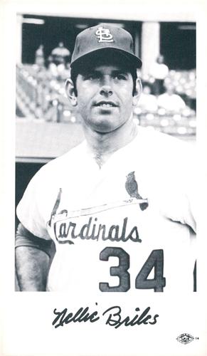 1969 St. Louis Cardinals Photocards #NNO Nellie Briles Front