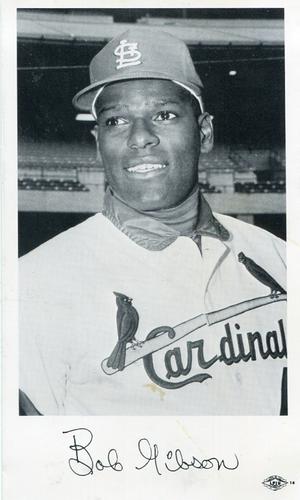 1969 St. Louis Cardinals Photocards #NNO Bob Gibson Front